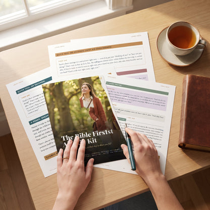 The Bible First-Aid Kit printed at home