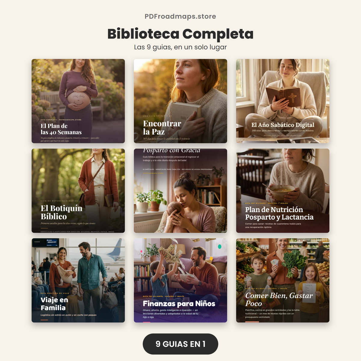 Biblioteca Completa — portada 9 guías