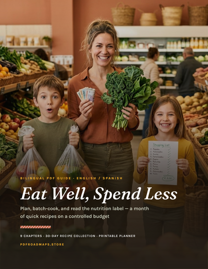 Eat Well, Spend Less — English cover