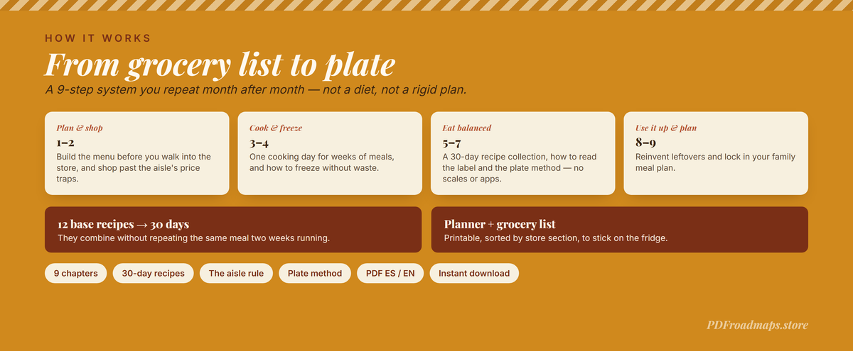 Eat Well, Spend Less — from grocery list to plate