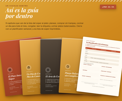 Comer Bien, Gastar Poco — un vistazo dentro de la guía