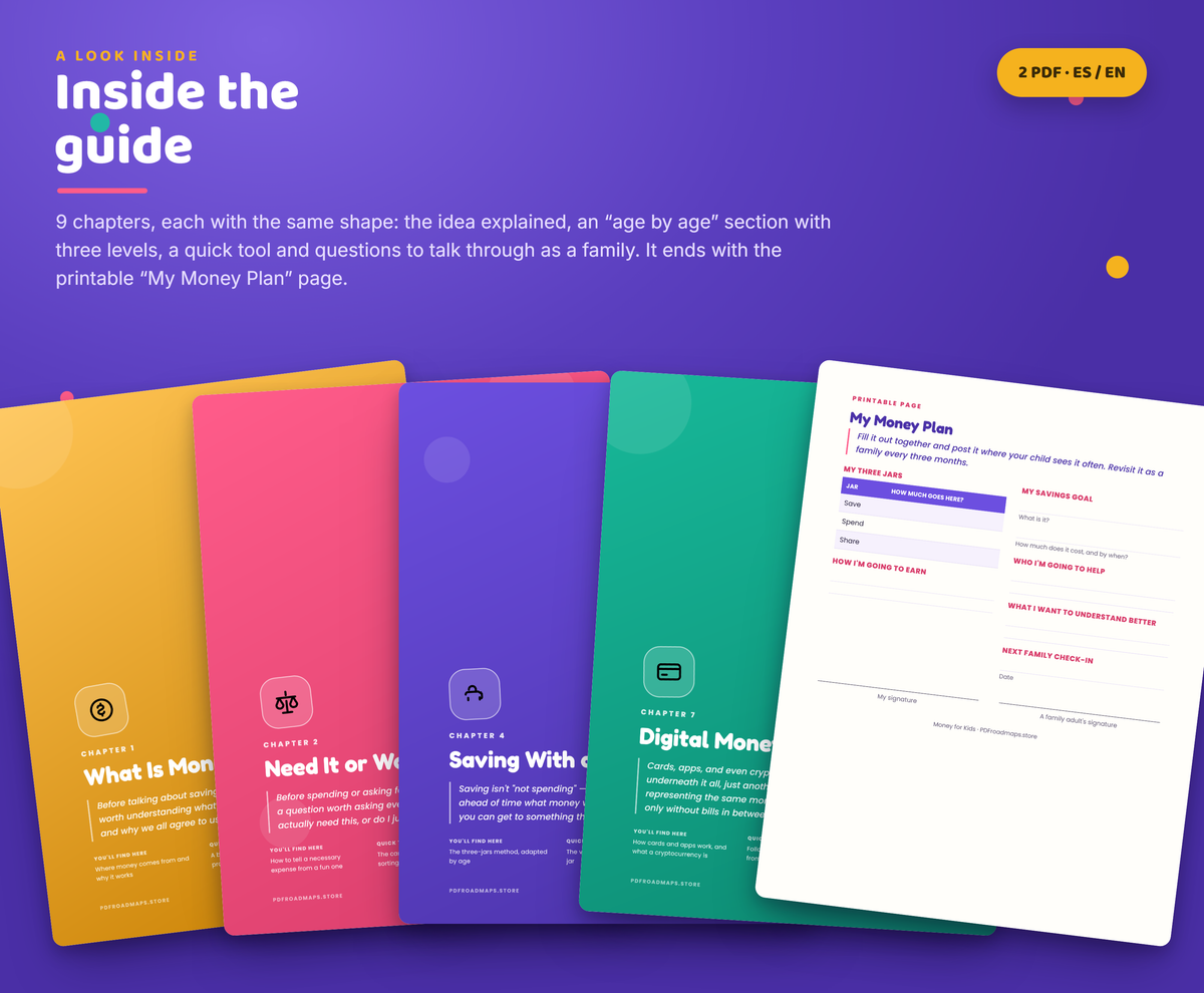 Money for Kids — a look inside the guide