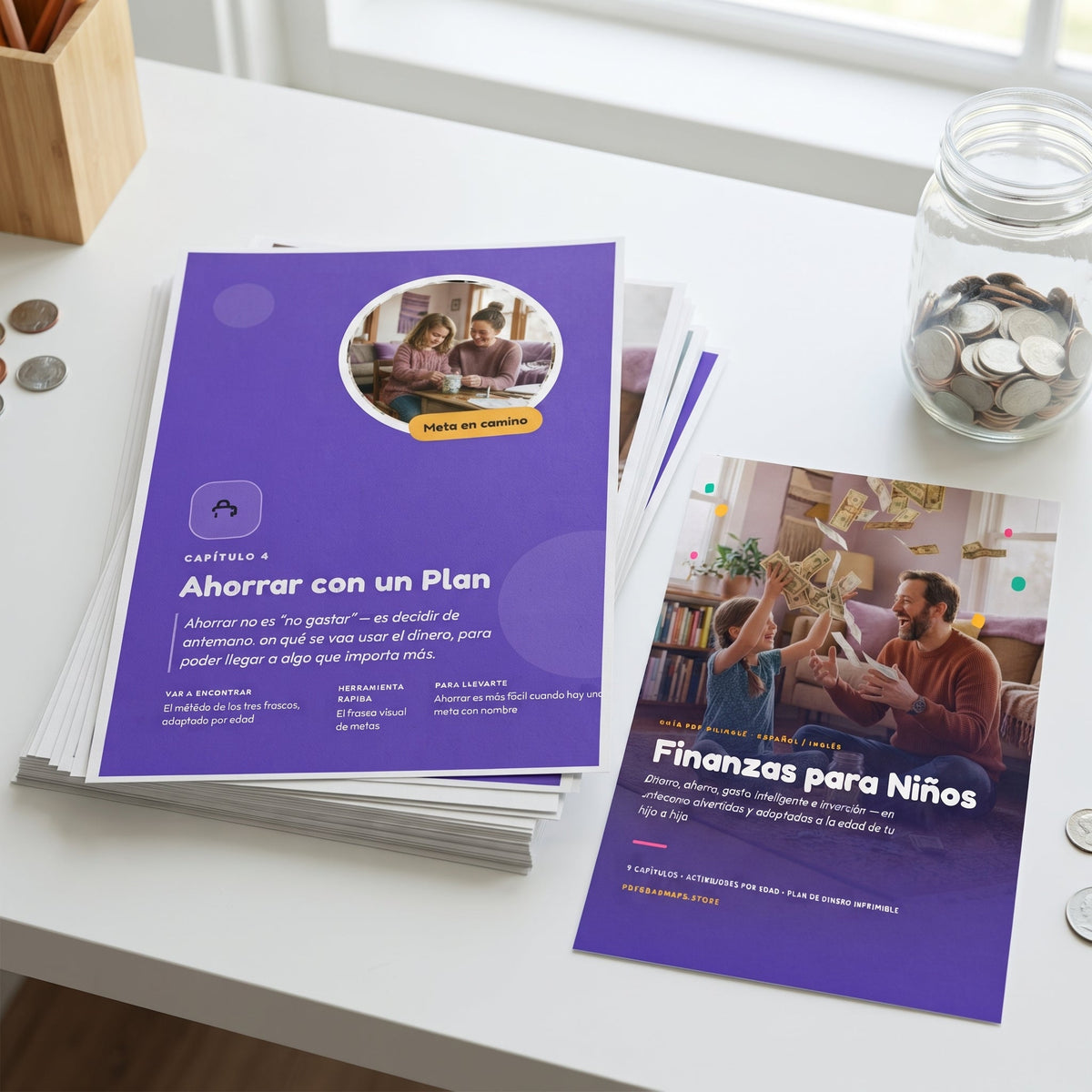 Finanzas para Niños impresa en casa