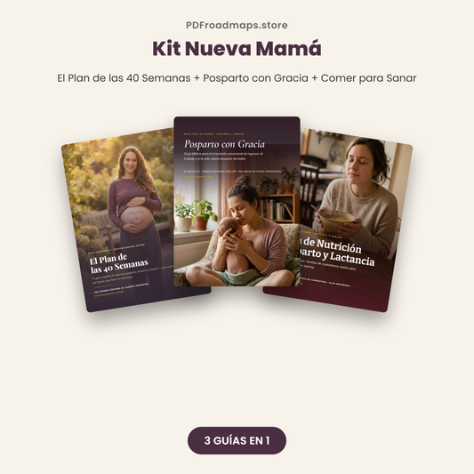 Kit Nueva Mamá — portada 3 guías