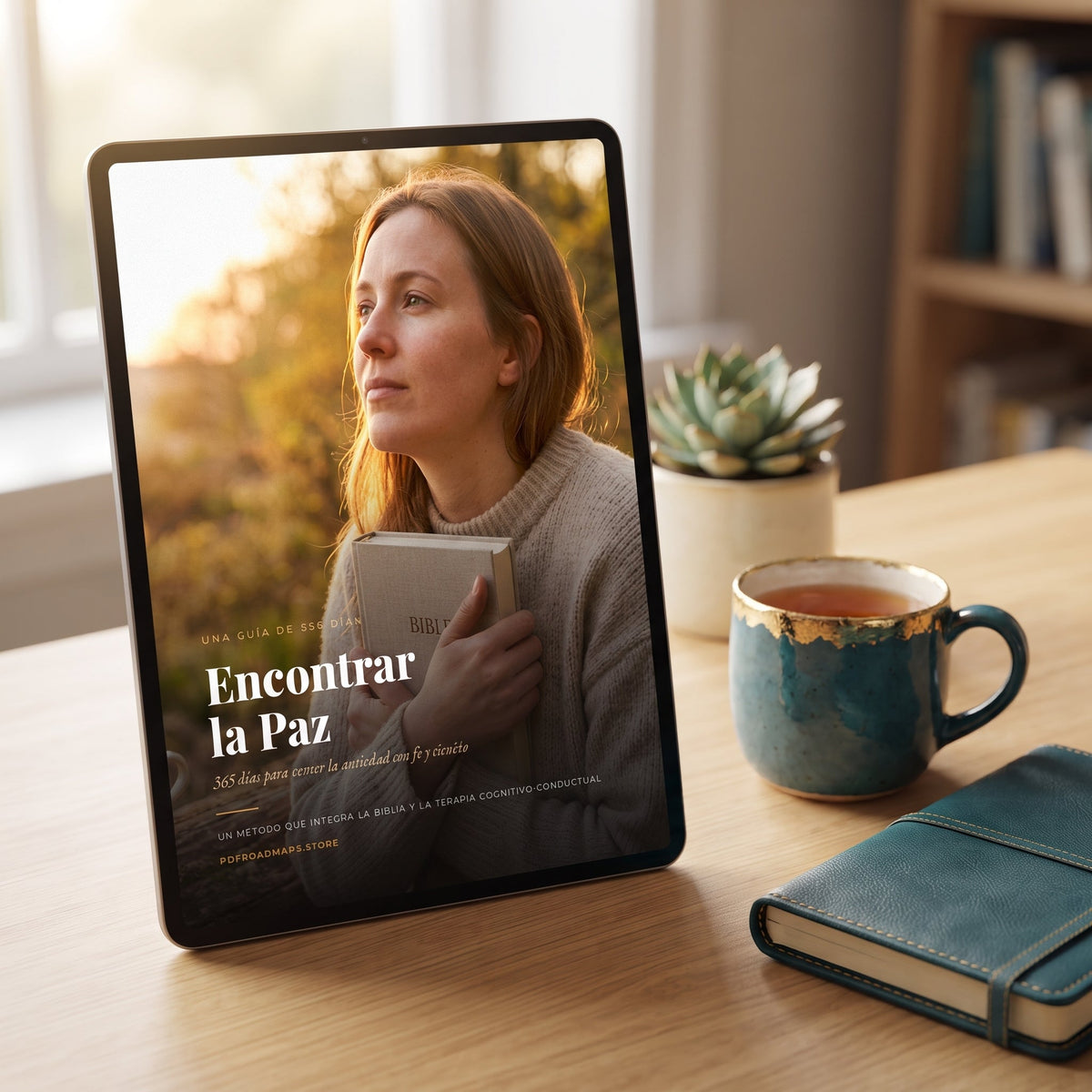 Encontrar la Paz en una tablet — guía digital en PDF
