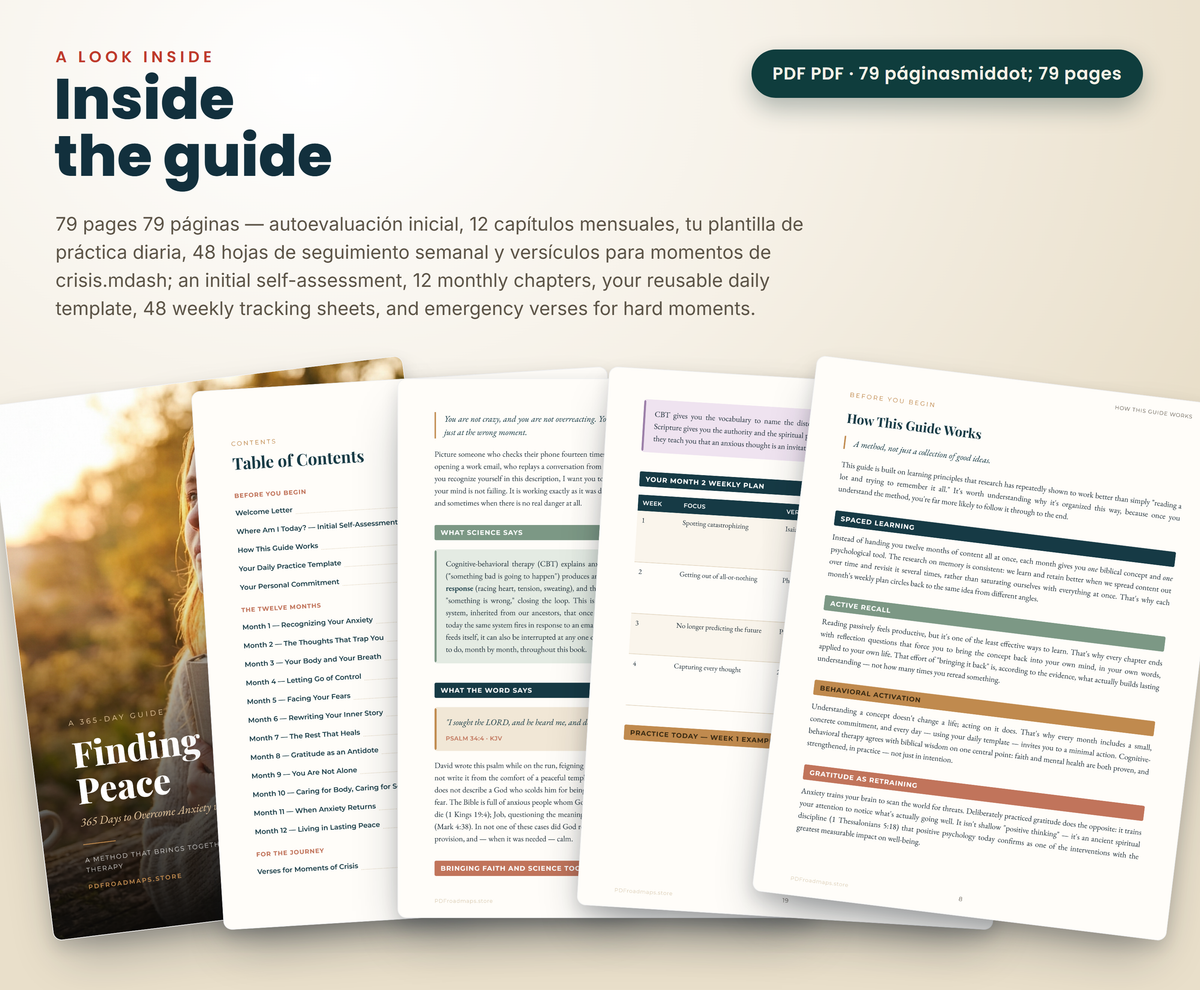 Finding Peace — a look inside the guide