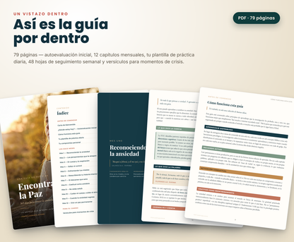 Encontrar la Paz — un vistazo dentro de la guía