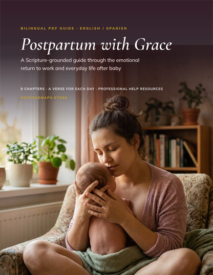 Postpartum with Grace — English cover