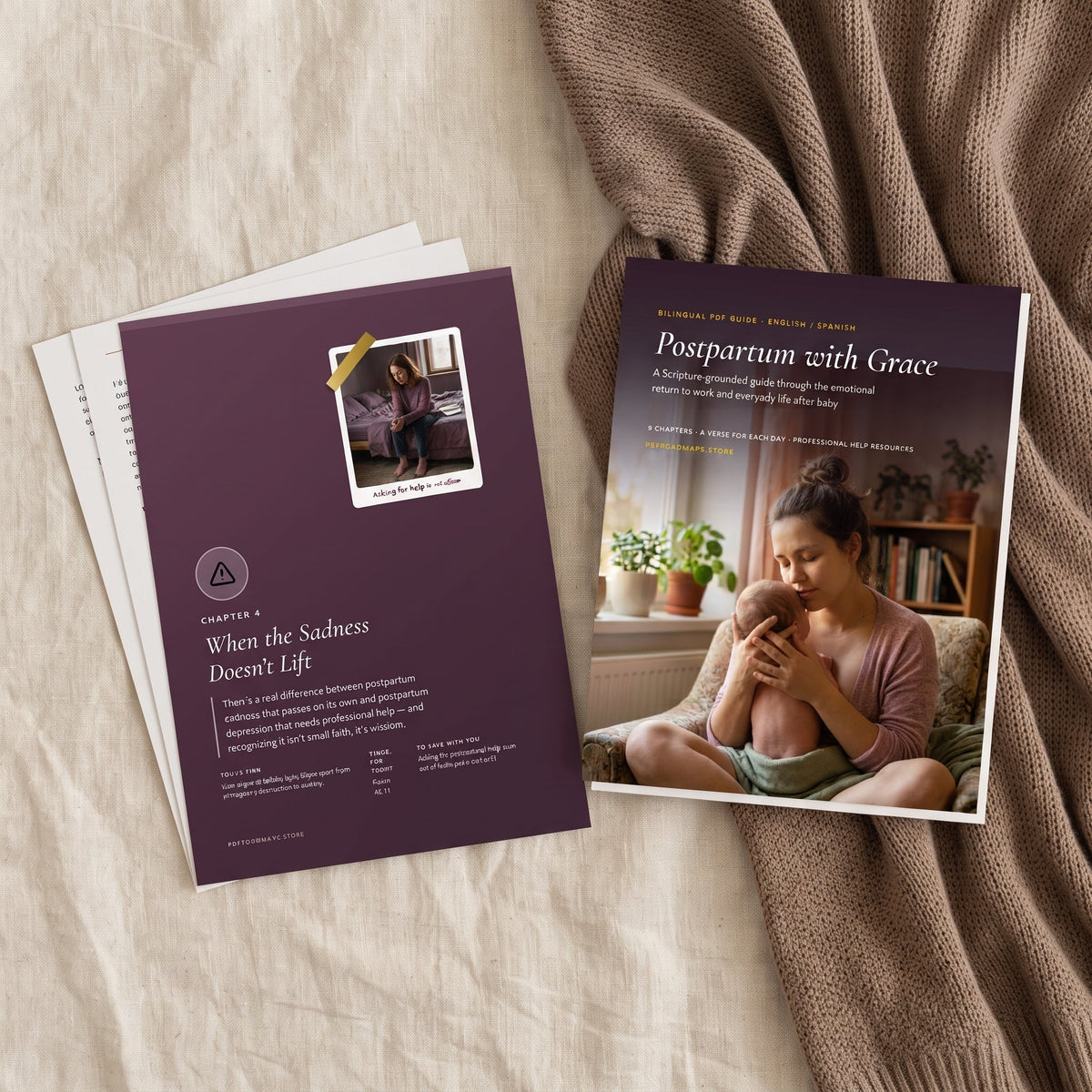 Postpartum with Grace printed at home