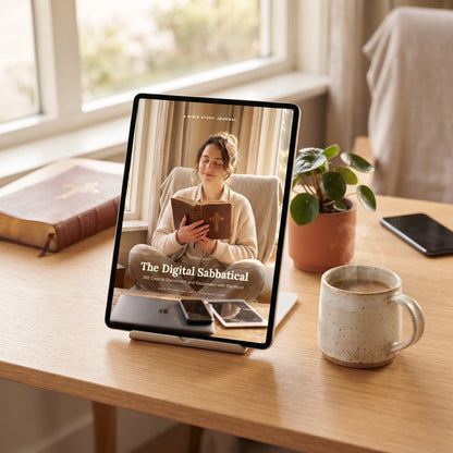 The Digital Sabbatical on a tablet — PDF journal