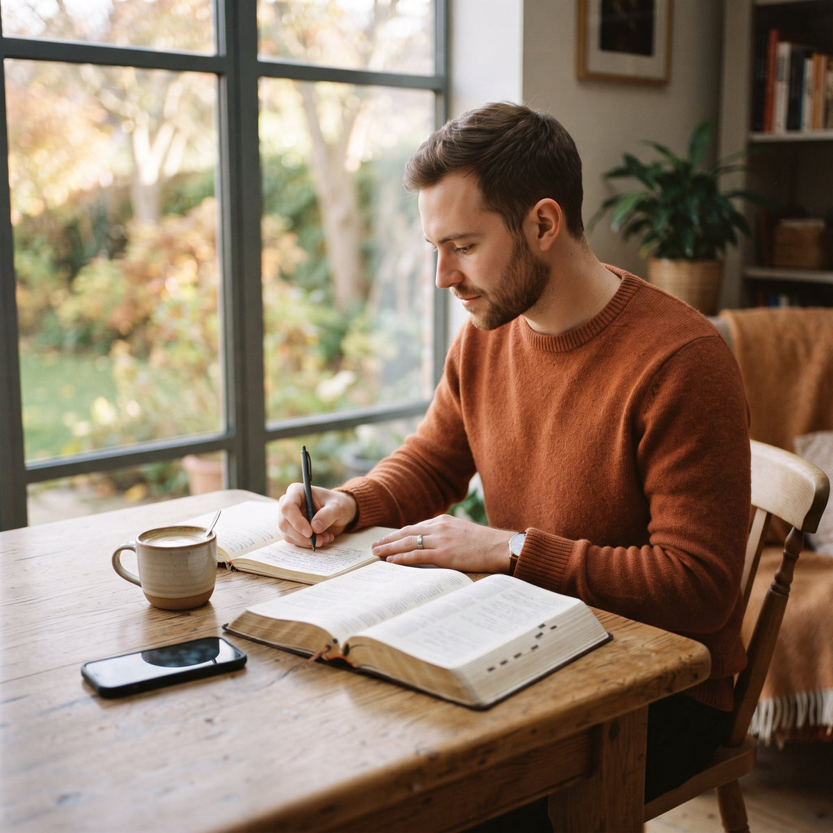 Un momento de estudio sin pantallas / A screen-free study moment