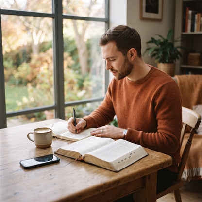 Un momento de estudio sin pantallas / A screen-free study moment