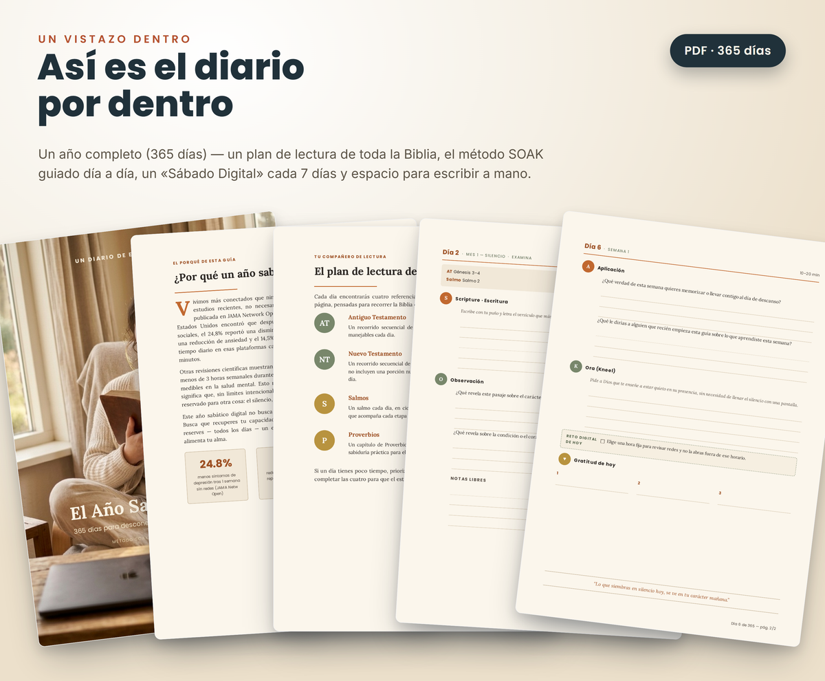 El Año Sabático Digital — un vistazo dentro del diario