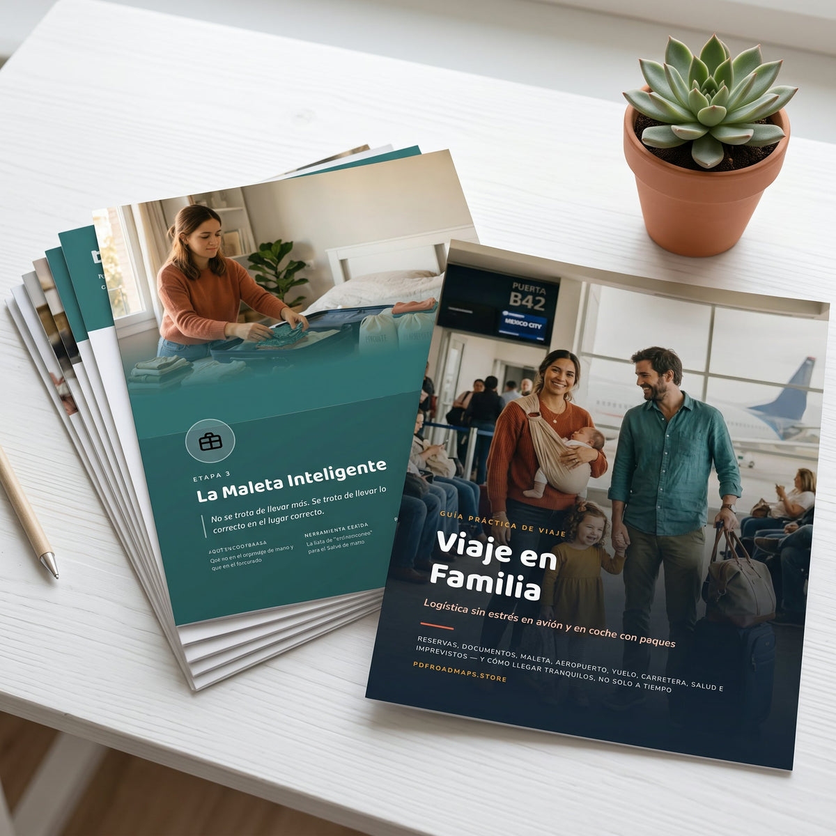 Viaje en Familia impresa en casa